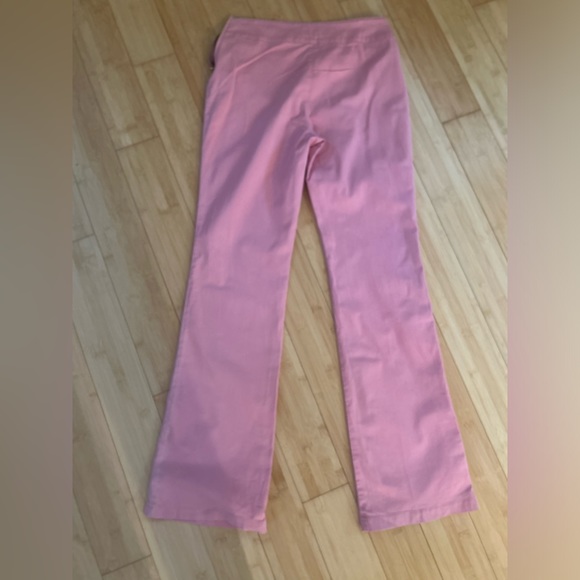Krizia Jeans US size 10 stretch side zipper pink - Picture 2 of 6